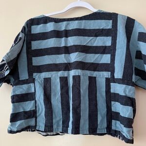 Ace & Jig Clarke Top, selvedge, size XS/S